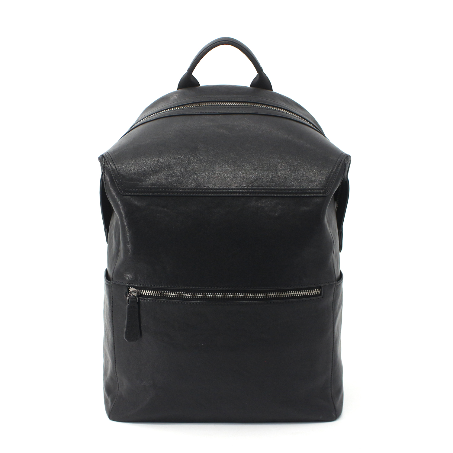 Oilskin Leather Backpack 15.6" Laptop Computer Shoulder Bag for Men