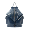 Classic Faux Expandable Oilskin Leather Backpacks