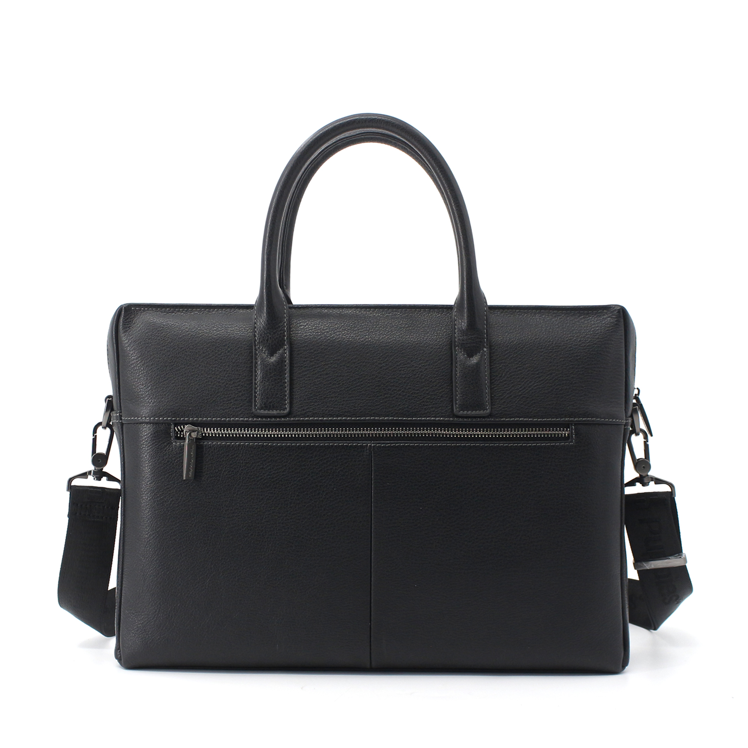 Business Genuine Leather Briefcase Laptop Handbag for Men