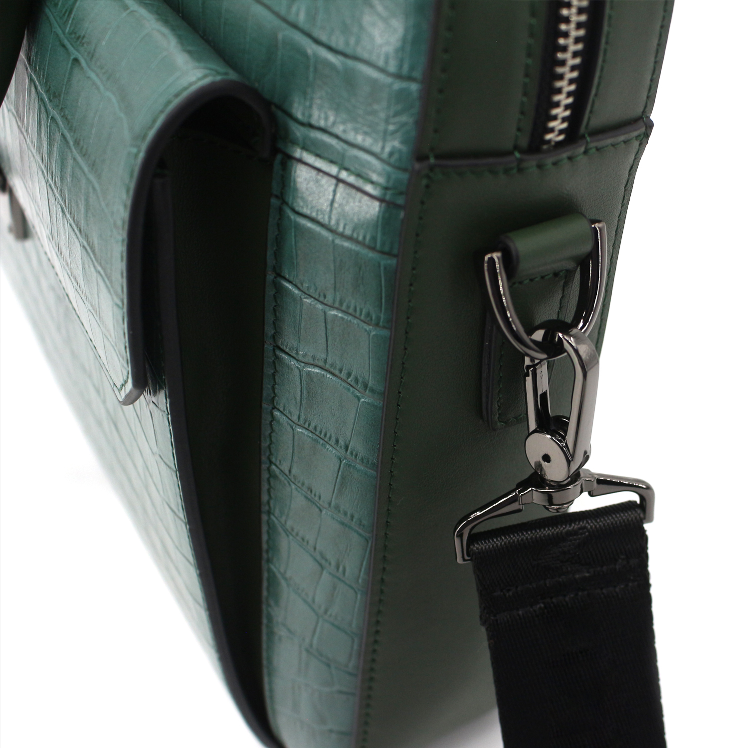 Genuine Leather Briefcas Business Shoulder Bag for Men