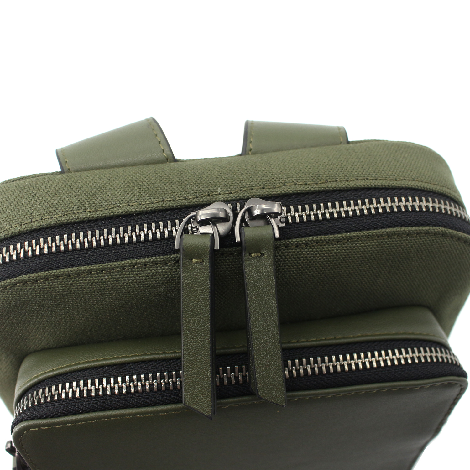 Full Grain Leather Backpack Purse for Men Casual Travel Backpack