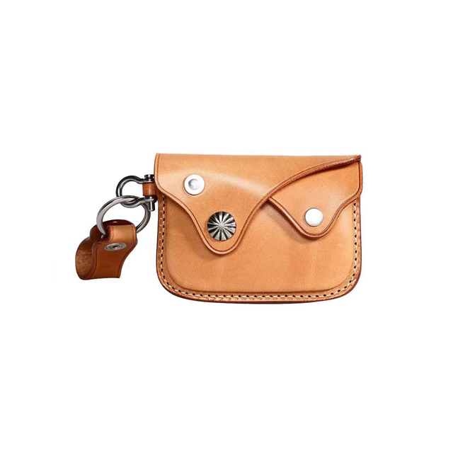 Cowhide Card Holder Men's Vintage Wallet