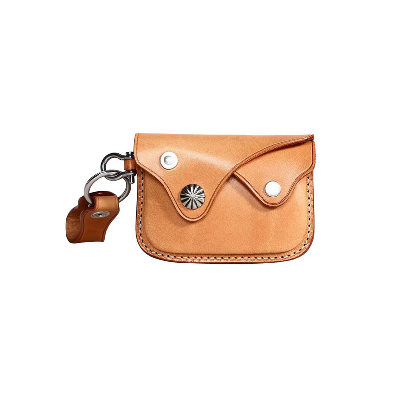 Cowhide Card Holder Men's Vintage Wallet