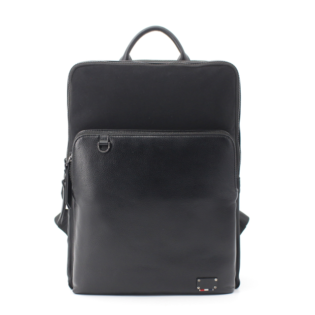 Men's Backpack Leather Business Travel Bag Extra Capacity