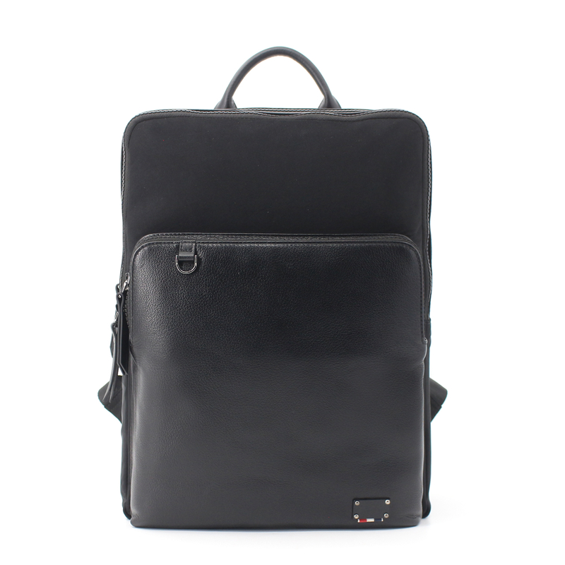 Men's Backpack Leather Business Travel Bag Extra Capacity