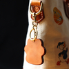Creative Cat Claw Keychain Genuine Leather Handmade Bag Ornament