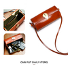 Women's Cowhide Shoulder Bag Vintage Cylindrical Bag
