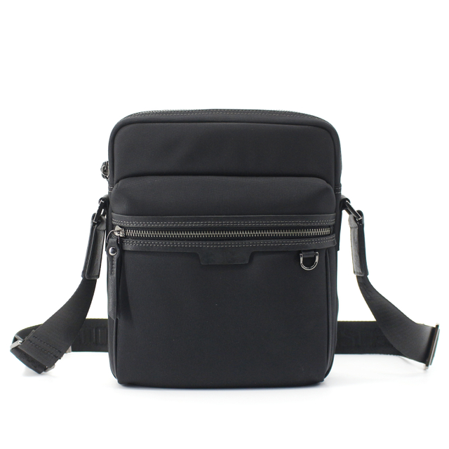 LAPOLAR Men's Messenger Bag,Black Shoulder Bag for Men