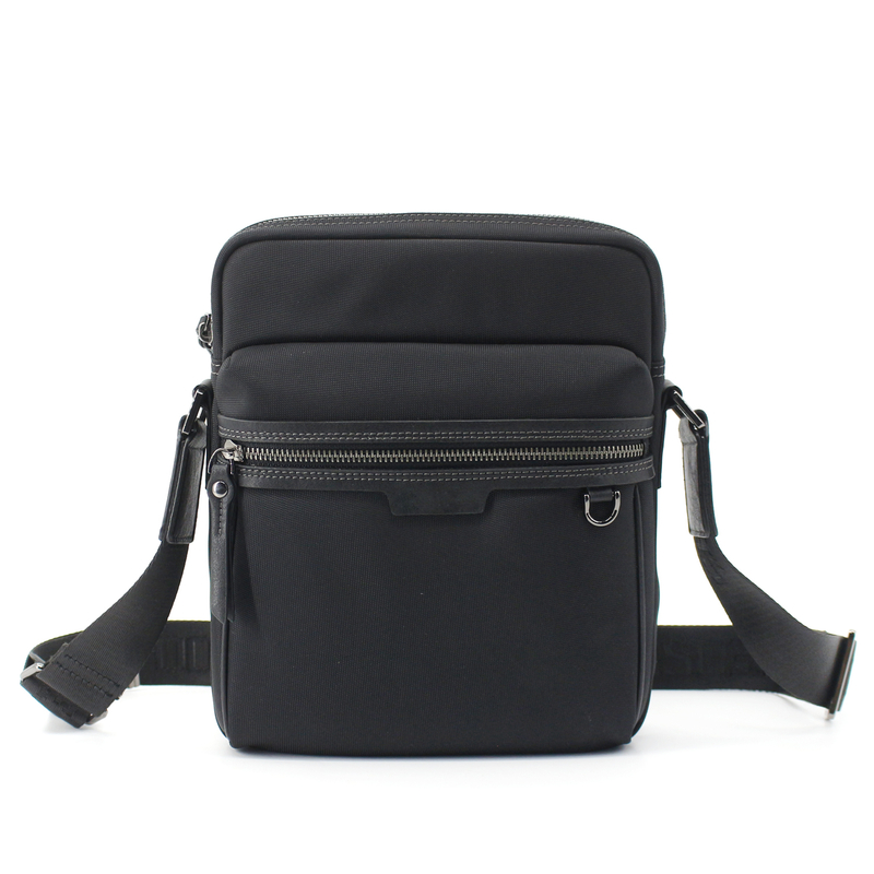 LAPOLAR Men's Messenger Bag,Black Shoulder Bag for Men