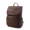Mens Laptop Backpack Genuine Leather 15.6 inch Computer Bag
