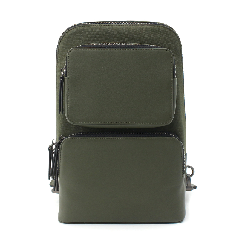 Full Grain Leather Backpack Purse for Men Casual Travel Backpack