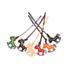 Handmade Genuine Leather Pendants Bag Pendants