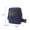 Small Messenger Bag for Men, Adjustable Crossbody Bag Purse for Travel Sports