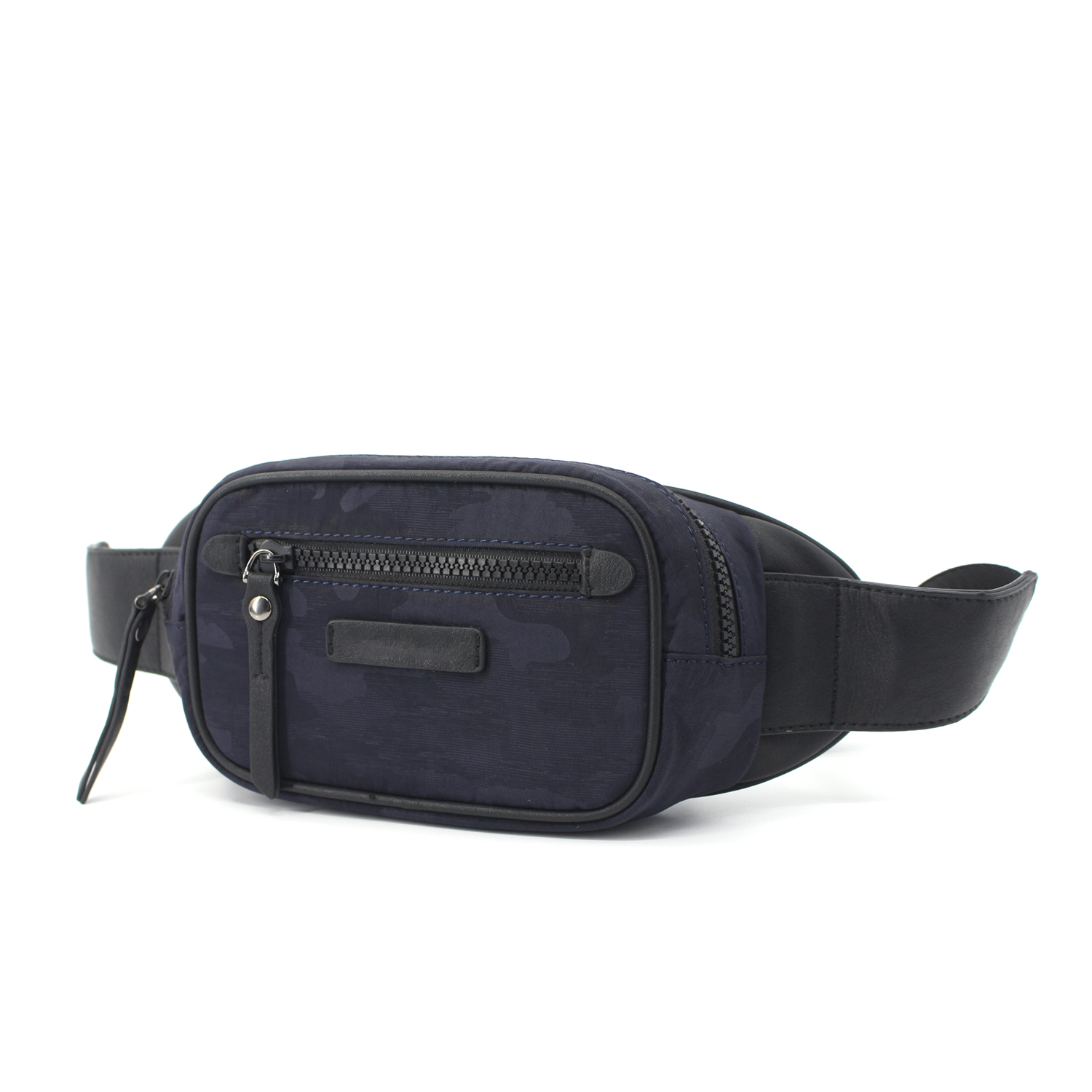 Men's Multifunctional Waist Bag Sports Microfiber Crossbody Bag