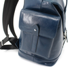 Classic Faux Expandable Oilskin Leather Backpacks