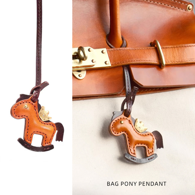 Handmade Genuine Leather Pendants Bag Pendants