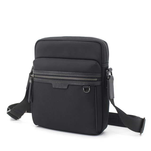 LAPOLAR Men's Messenger Bag,Black Shoulder Bag for Men