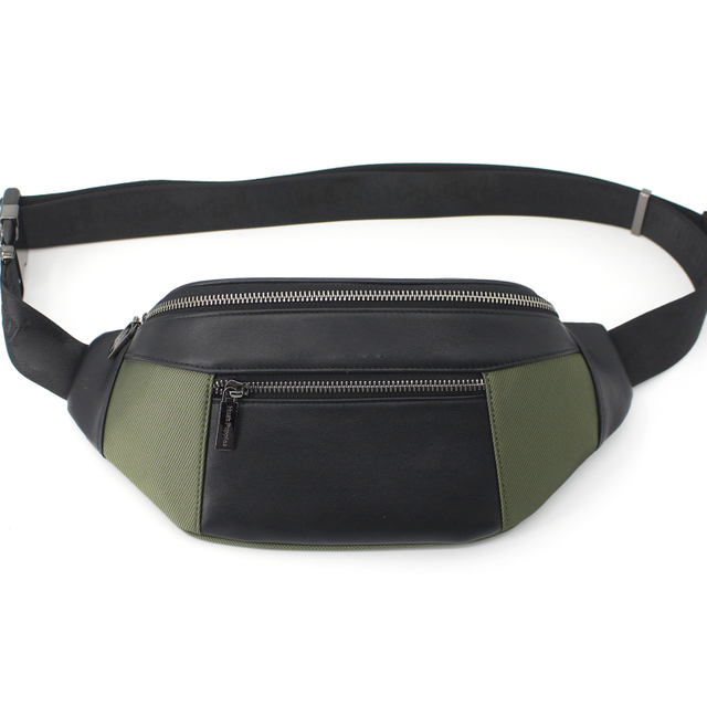 Sports Waist Bag Men Portable Bag Waterproof Waist Bag Casual Large Capacity Waist Bag
