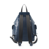 Classic Faux Expandable Oilskin Leather Backpacks