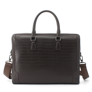 Men's Business Bag Genuine Leather Briefcase Shoulder Laptop Bag