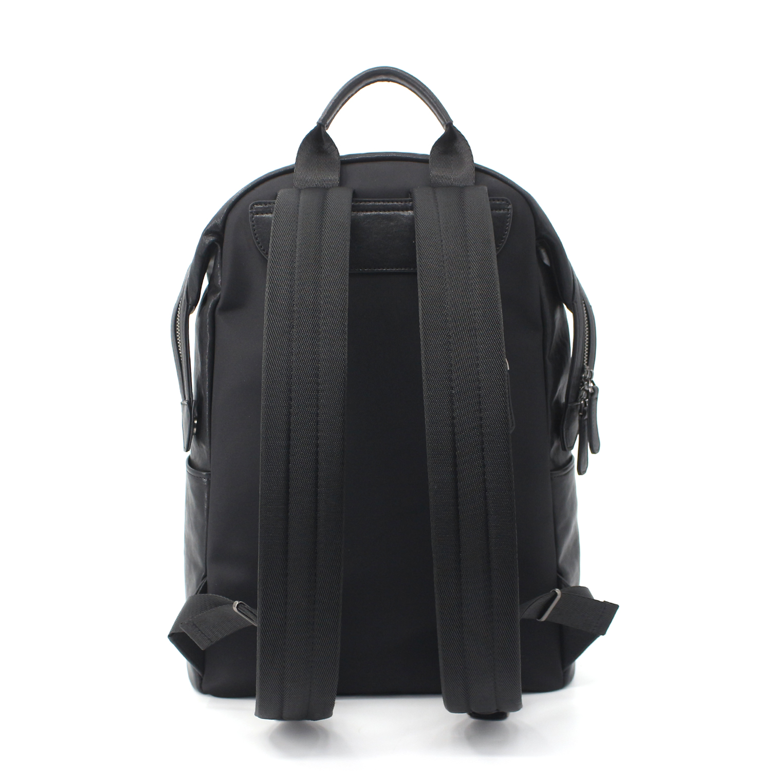 Oilskin Leather Backpack 15.6" Laptop Computer Shoulder Bag for Men
