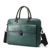 Genuine Leather Briefcas Business Shoulder Bag for Men
