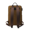 Carry-On Travel Backpack for Men, Microfiber Canvas Casual Rucksack