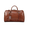 Vintage Vegetable Tanned Leather Luggage Bag Men's Handbag