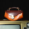 Genuine Leather Boat Bag Messenger Bag Handmade Shoulder Bag