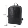 Multi-functional Oilskin Leather 15.6 Inch Laptop Backpack
