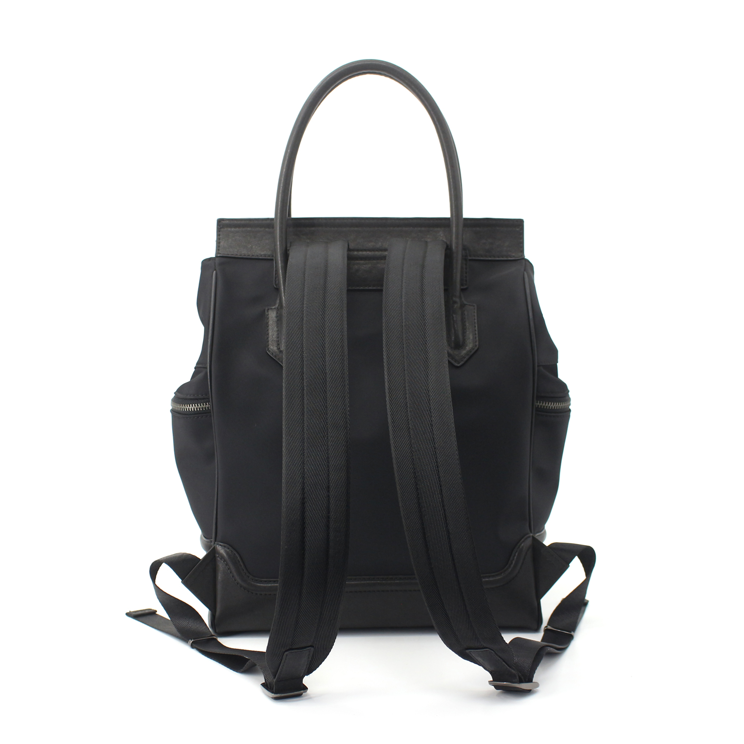 Rugged Adjustable Leather Handbag And Backpacks