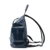 Classic Faux Expandable Oilskin Leather Backpacks