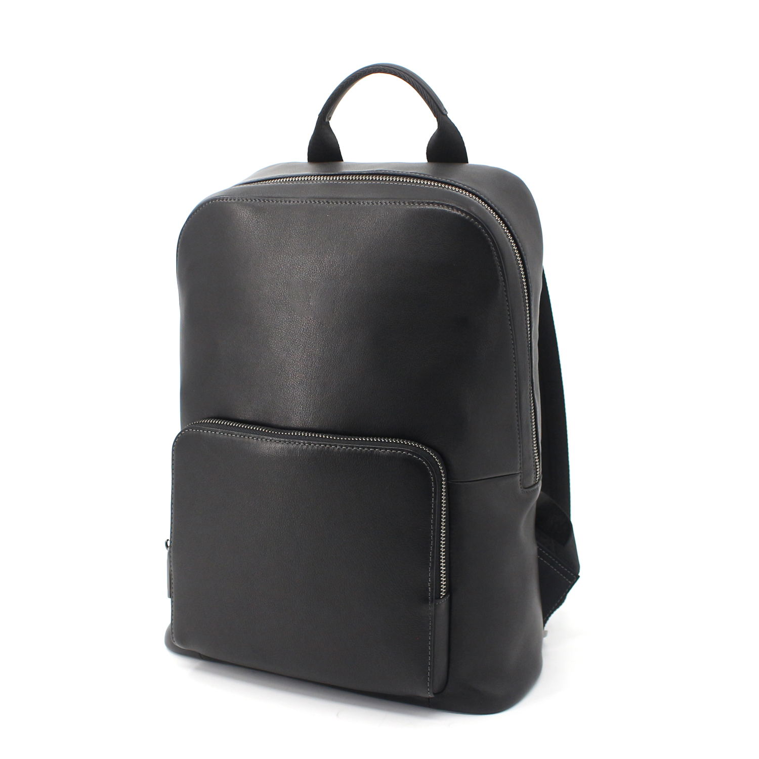 Men's Microfiber Leather Backpack 15.6 inch Laptop Backpack